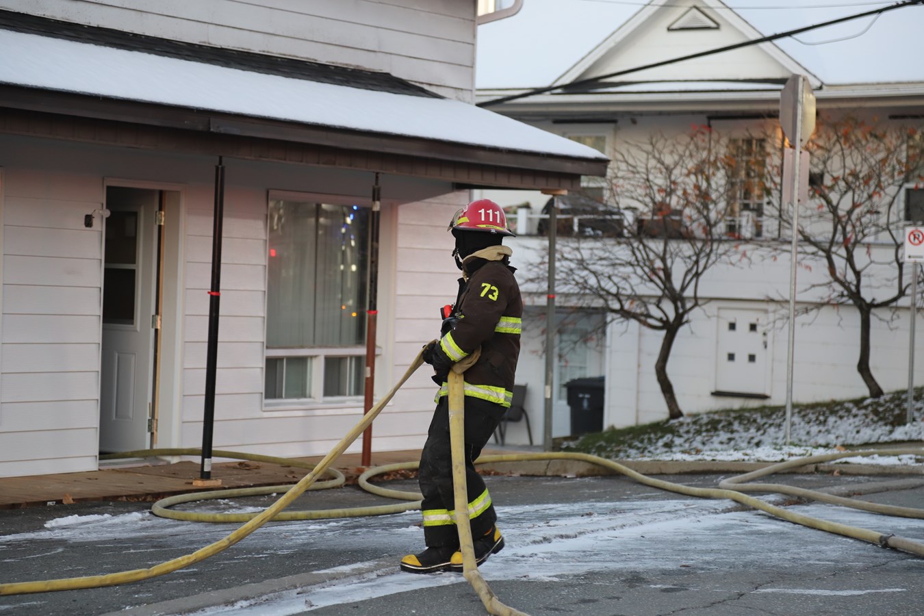 Saint-Georges: intervention des pompiers sur un incendie suspect