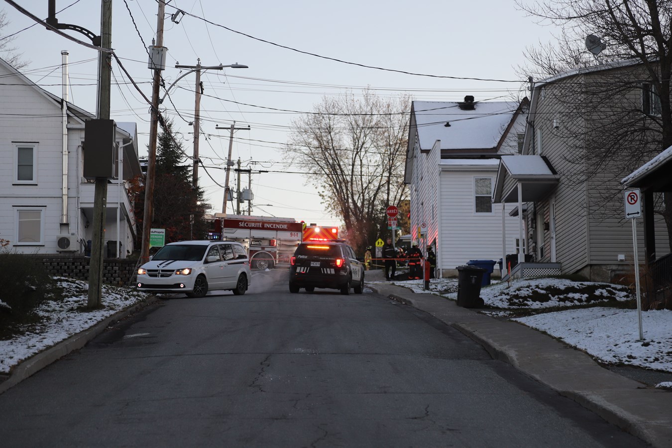 Saint-Georges: intervention des pompiers sur un incendie suspect