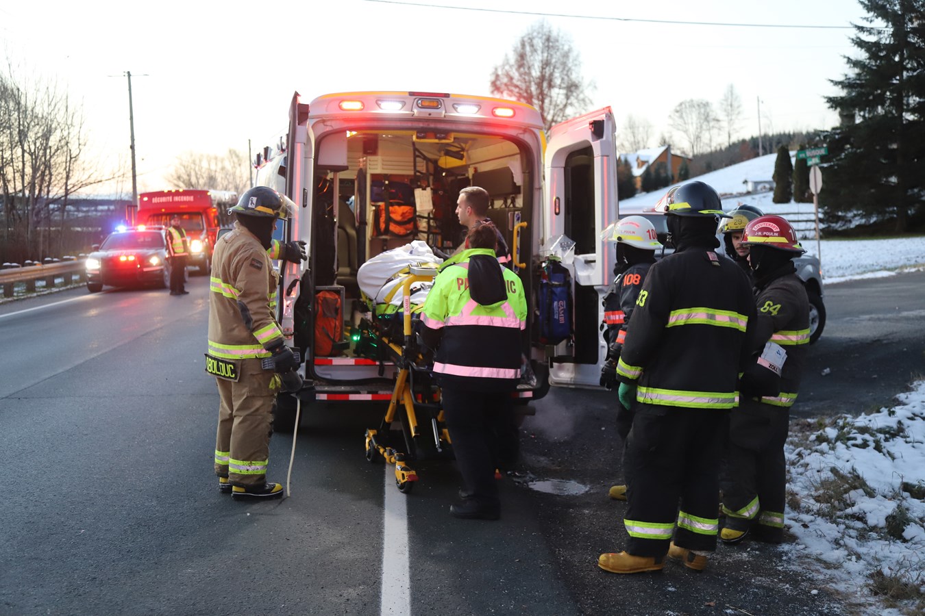 Saint-Georges: intervention des pompiers sur un incendie suspect