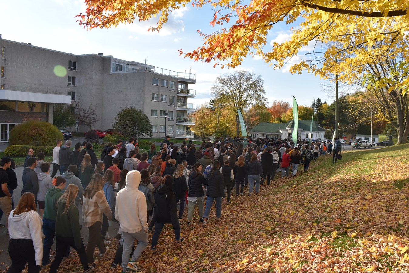 Pierre Lavoie inspire les étudiants du Cégep Beauce-Appalaches