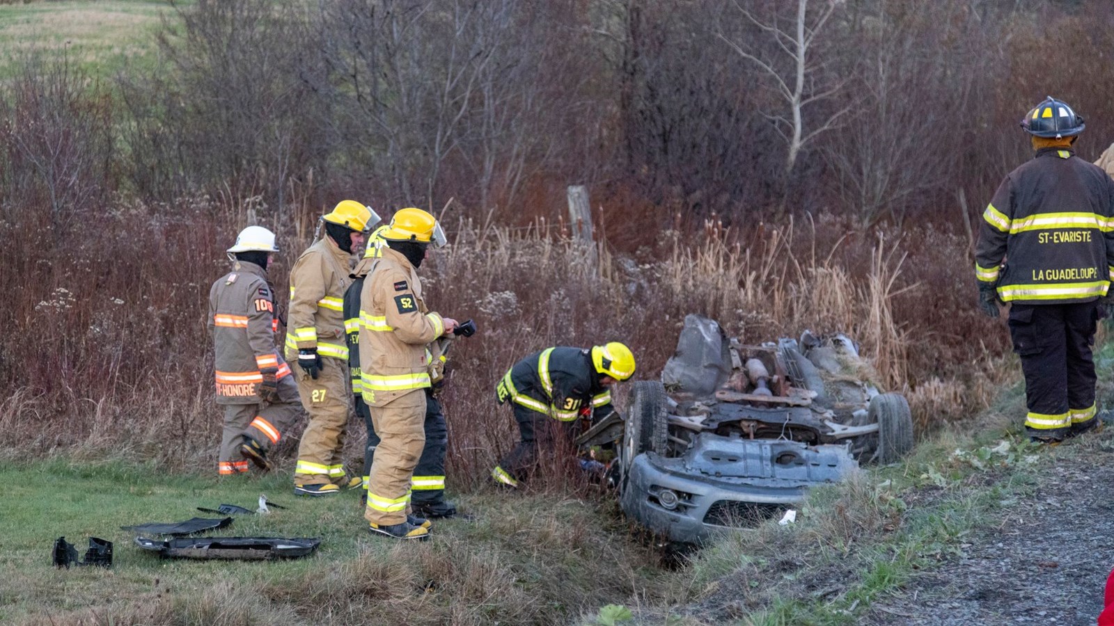Accident à Saint-Honoré: des blessures importantes