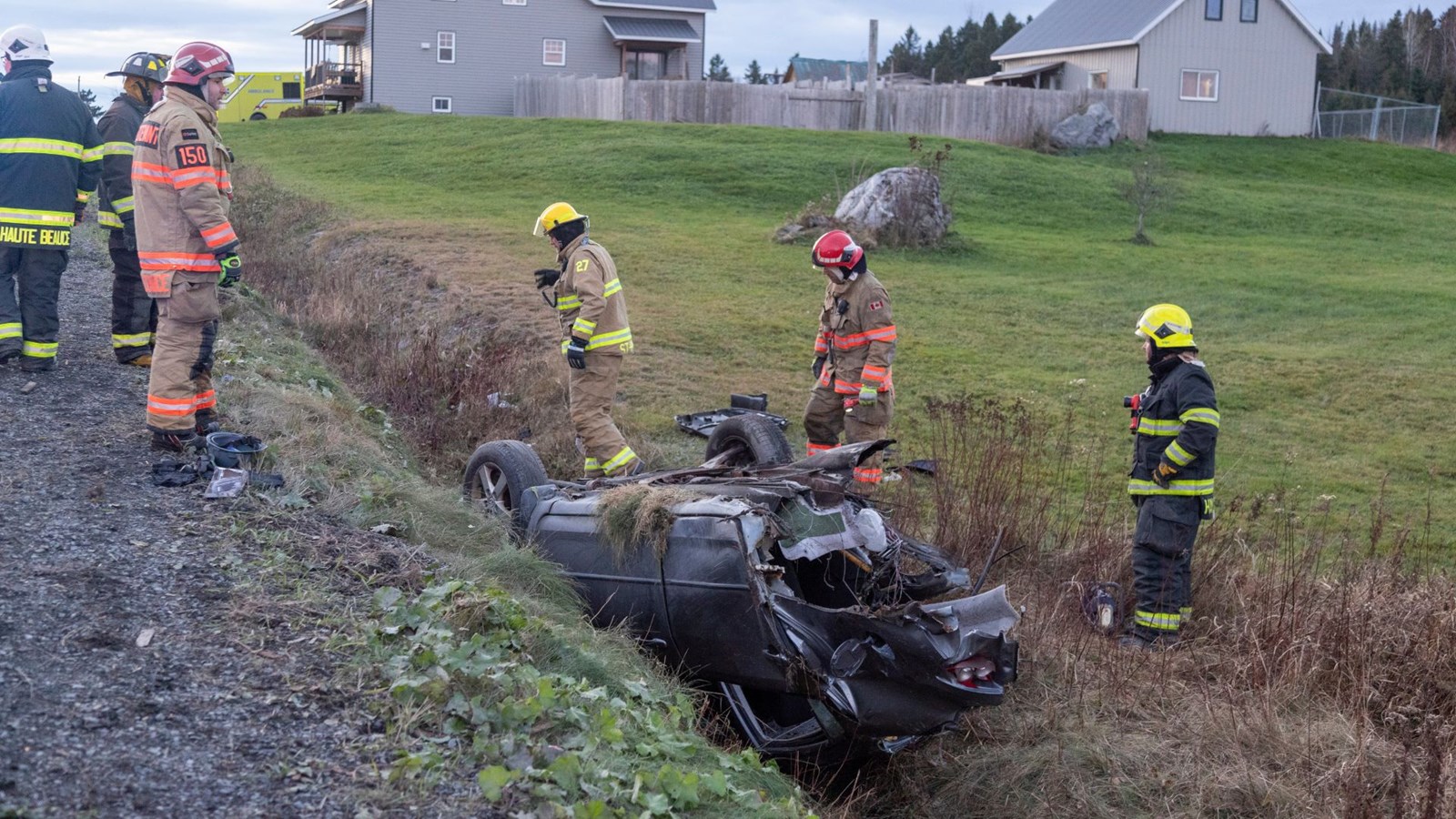 Accident à Saint-Honoré: des blessures importantes