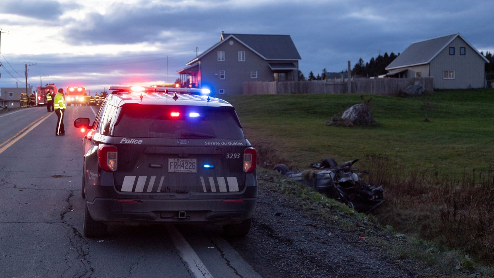 Accident à Saint-Honoré: des blessures importantes