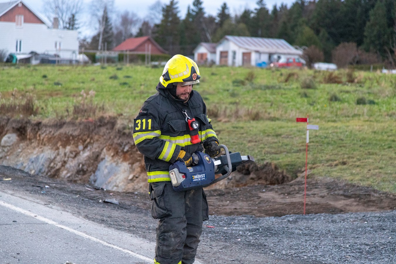 Accident à Saint-Honoré: des blessures importantes