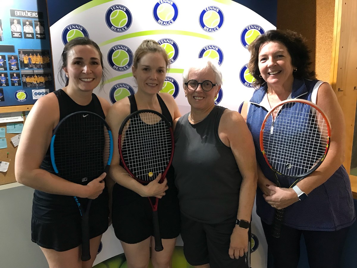 Marianne Bouffard-Côté, Maryse Laplante, Claire Michelin et Nathalie Vachon
