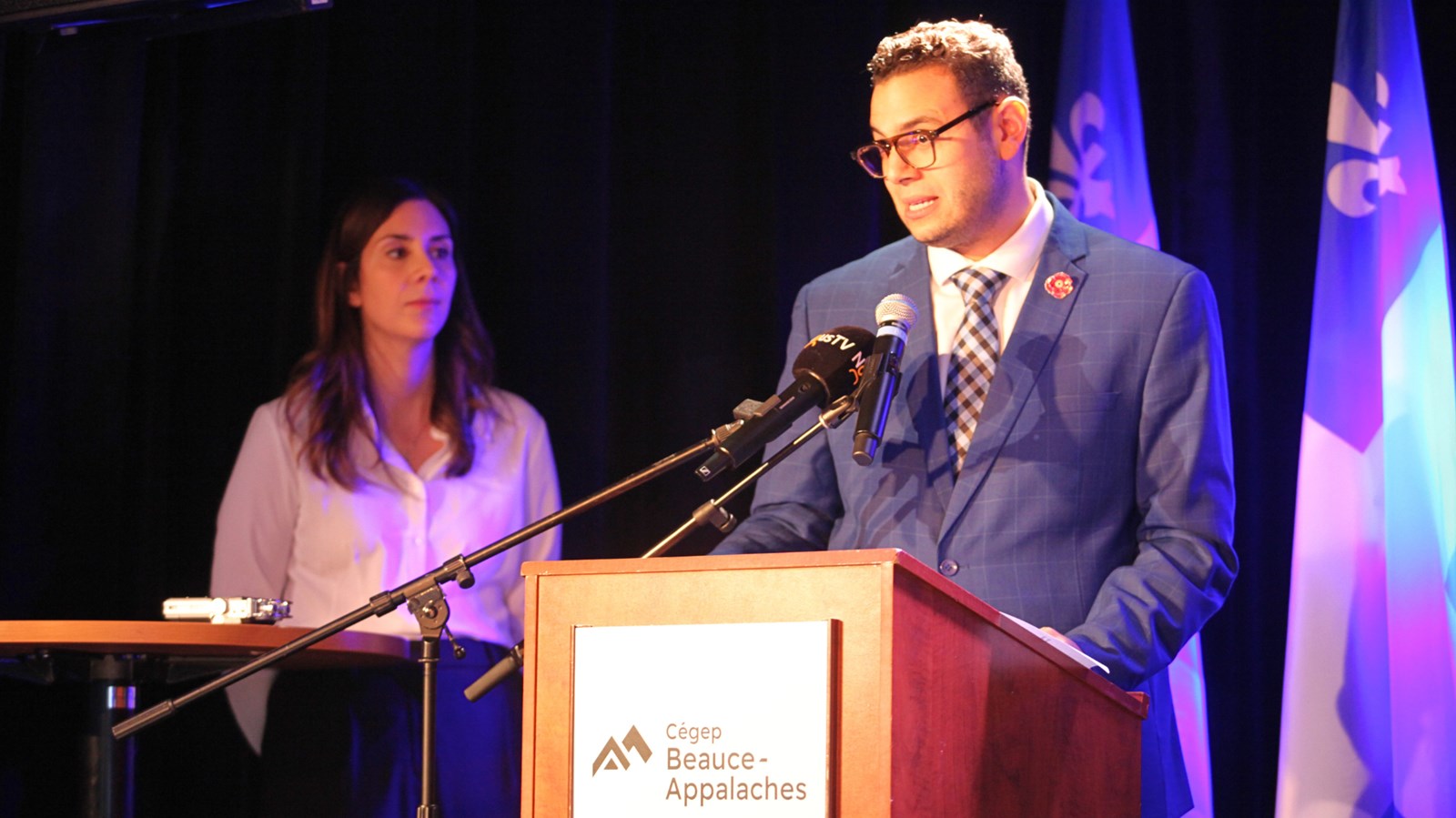 Samuel Poulin, député de Beauce-Sud