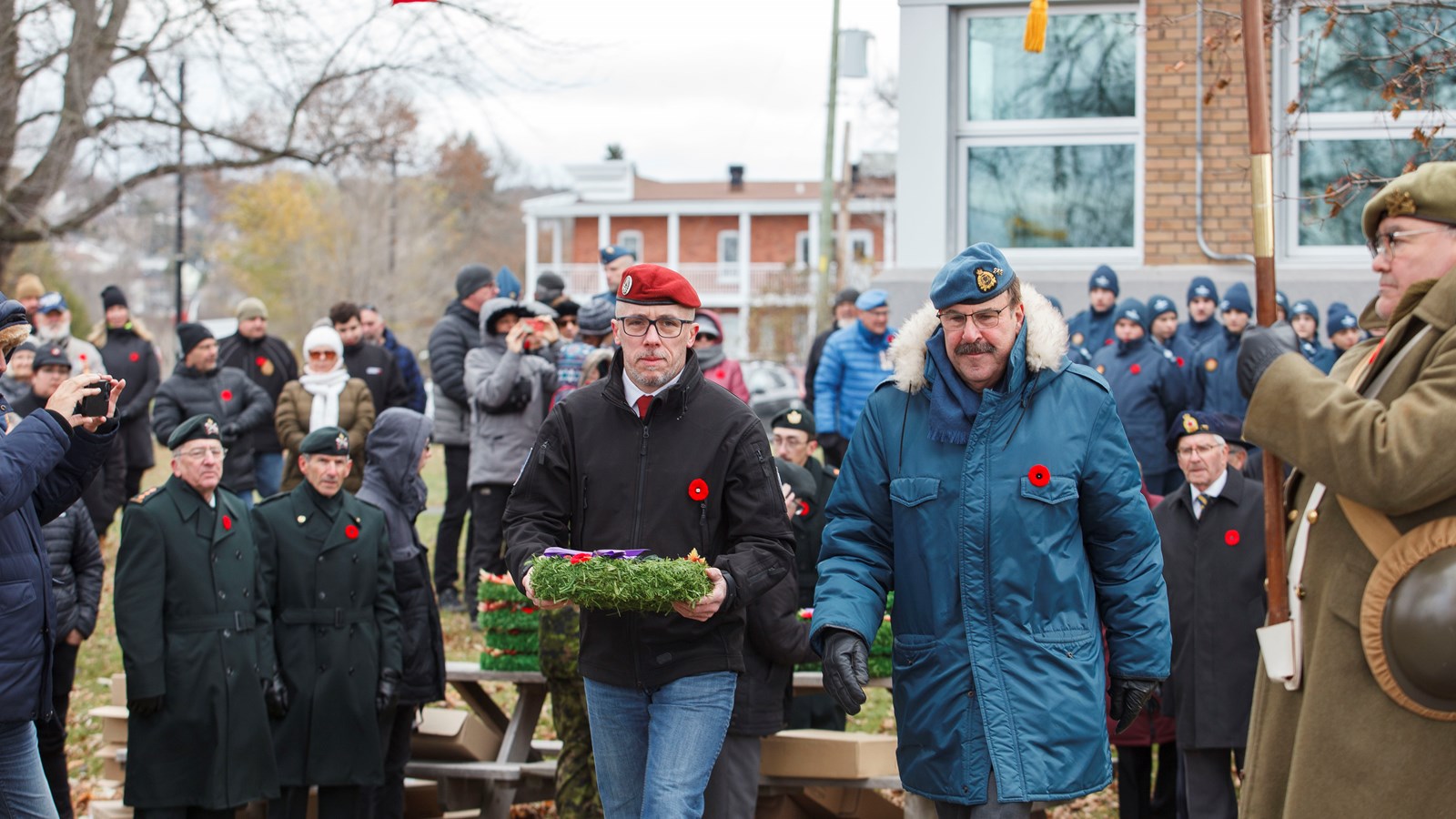 Le Jour du Souvenir à Saint-Georges vue par notre journaliste