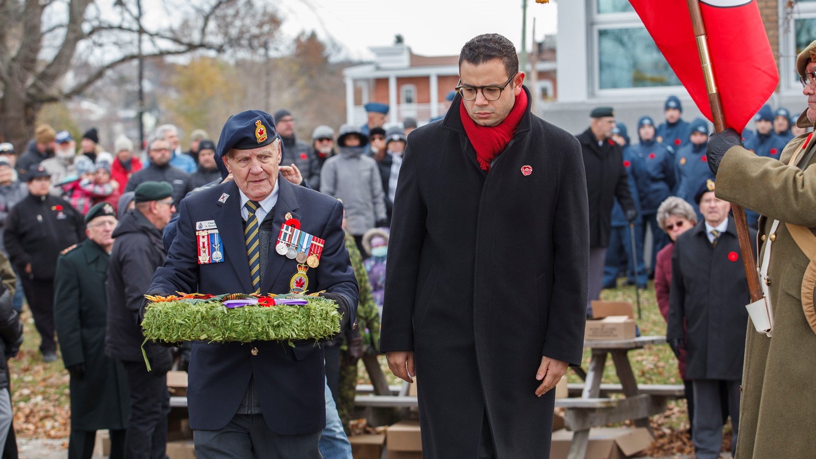 Le Jour du Souvenir à Saint-Georges vue par notre journaliste