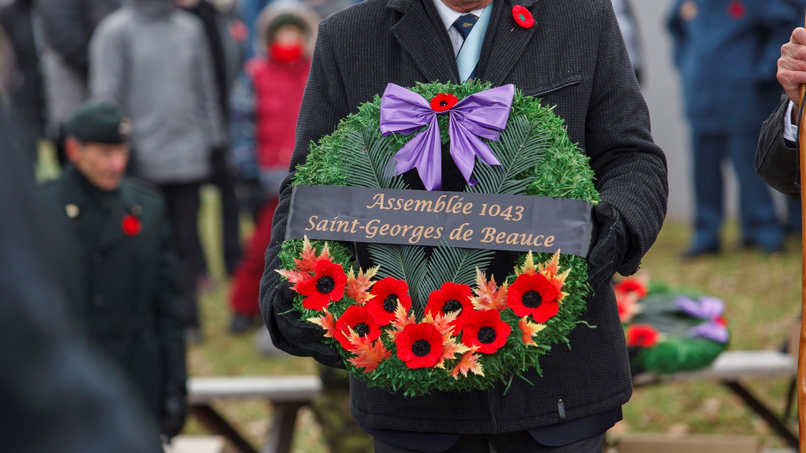 Le Jour du Souvenir à Saint-Georges vue par notre journaliste