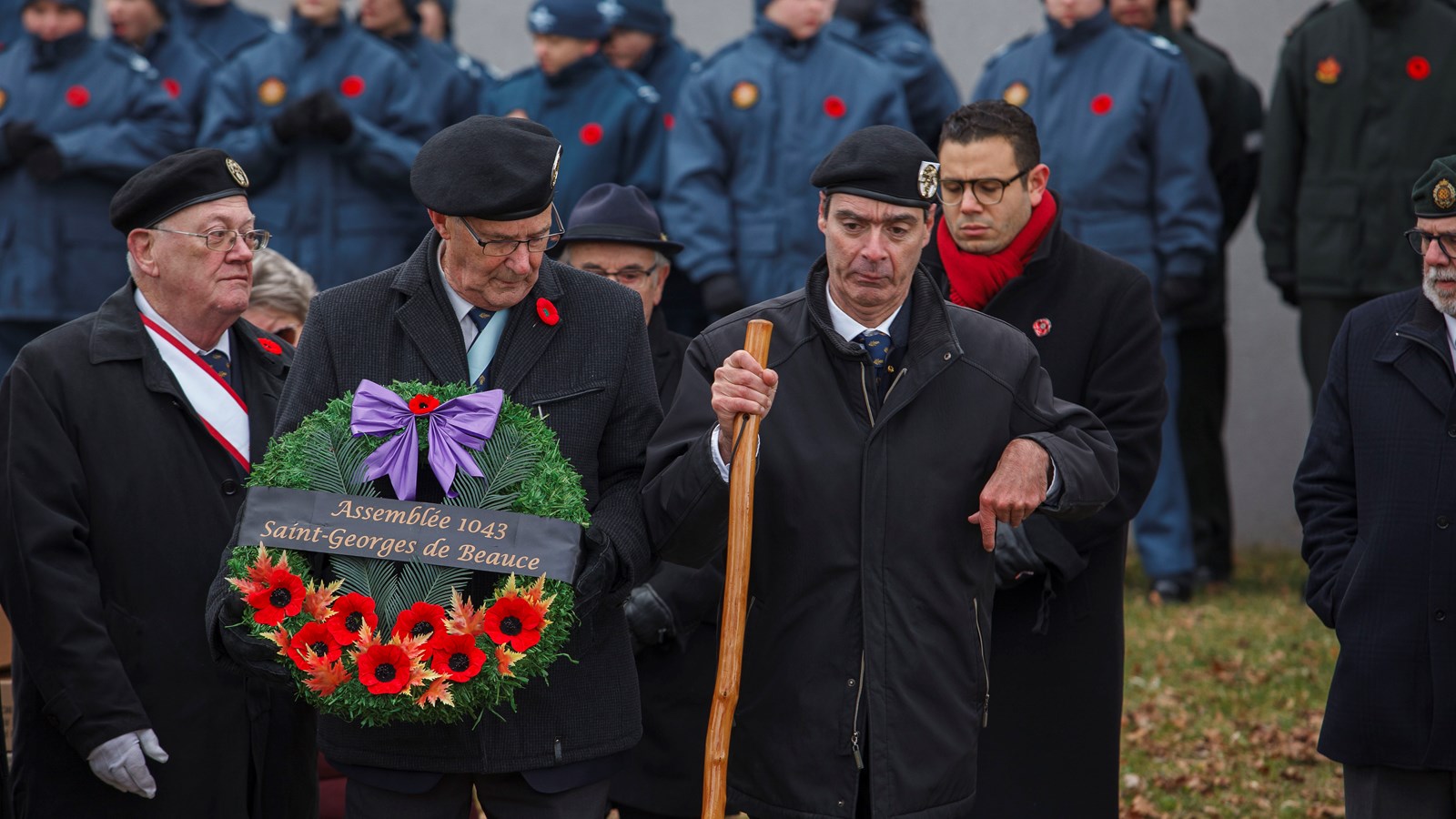 Le Jour du Souvenir à Saint-Georges vue par notre journaliste