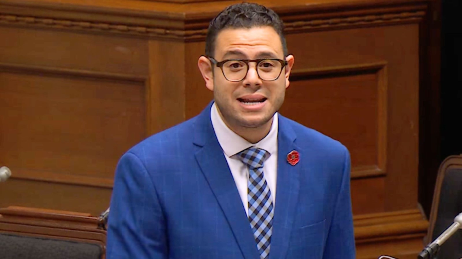 Le député de Beauce-Sud, Samuel Poulin.