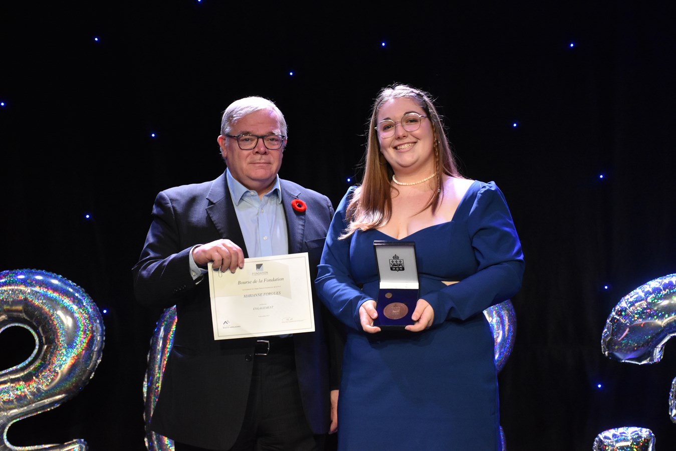 Marianne Forgues - Bourse Engagement et Médaille du Lieutenant-gouverneur pour la jeunesse