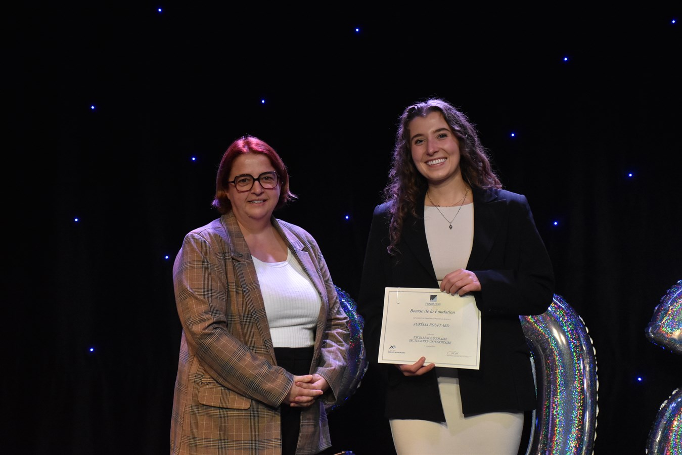 Aurélia Bouffard - Bourse Excellence scolaire