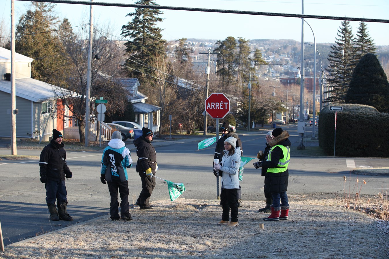 Le Front Commun lance sa grève de trois jours à Saint-Georges