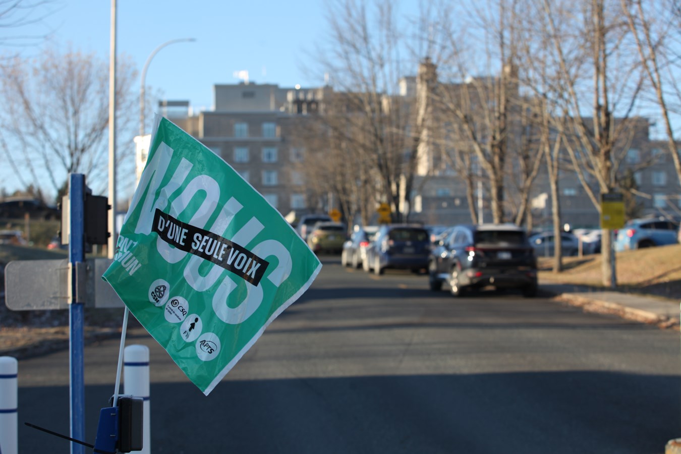 Le Front Commun lance sa grève de trois jours à Saint-Georges