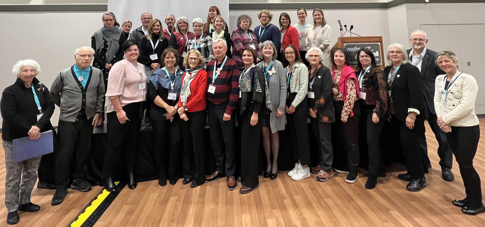 Les participants à la dernière rencontre à Sainte-Marie.