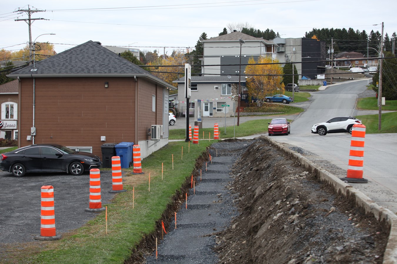 Prolongement de la piste cyclable: les travaux suspendus pour l'hiver