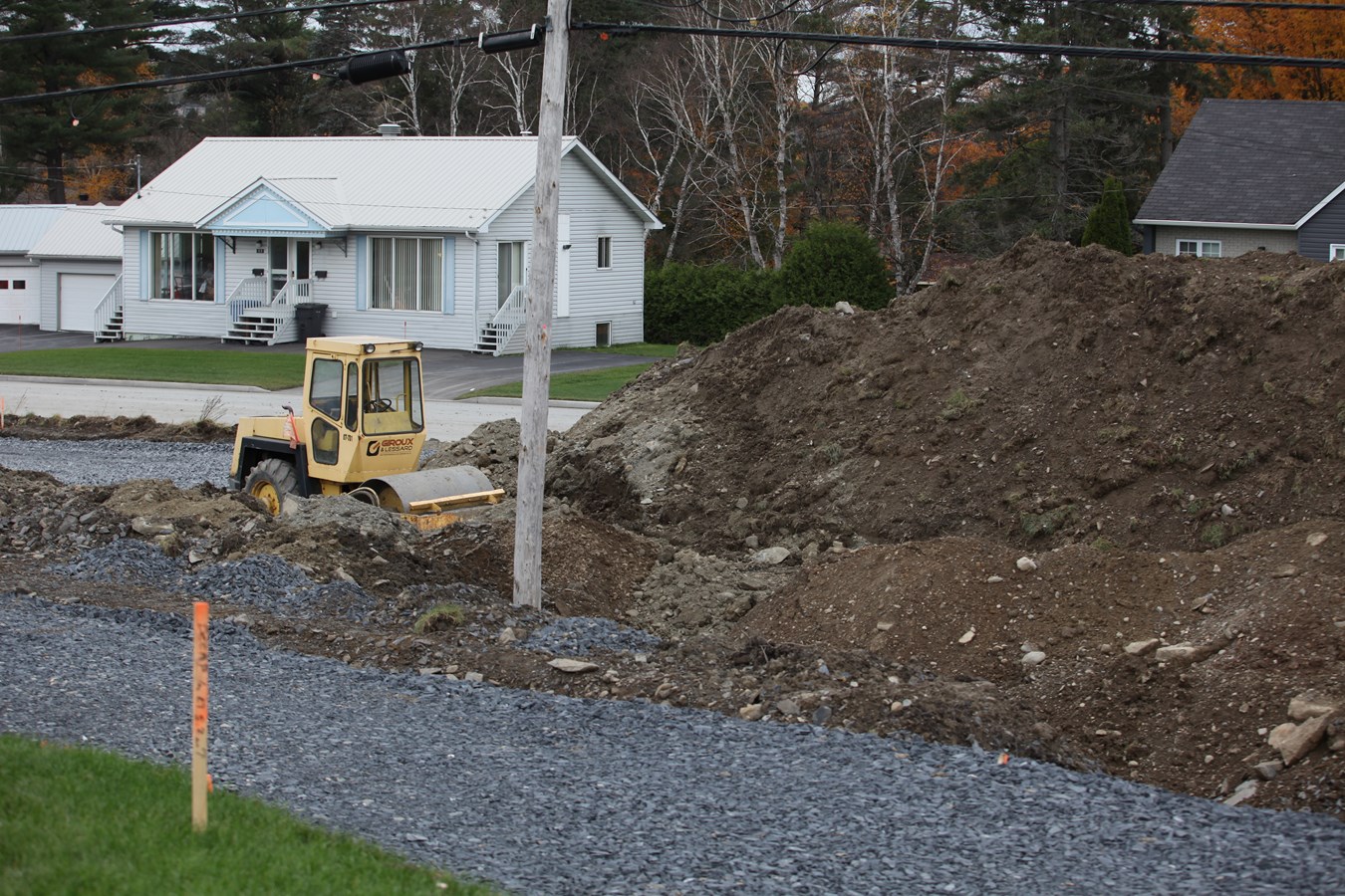 Prolongement de la piste cyclable: les travaux suspendus pour l'hiver