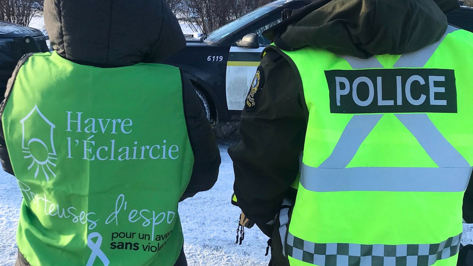 Opération de sensibilisation à la violence conjugale tenue dans la région
