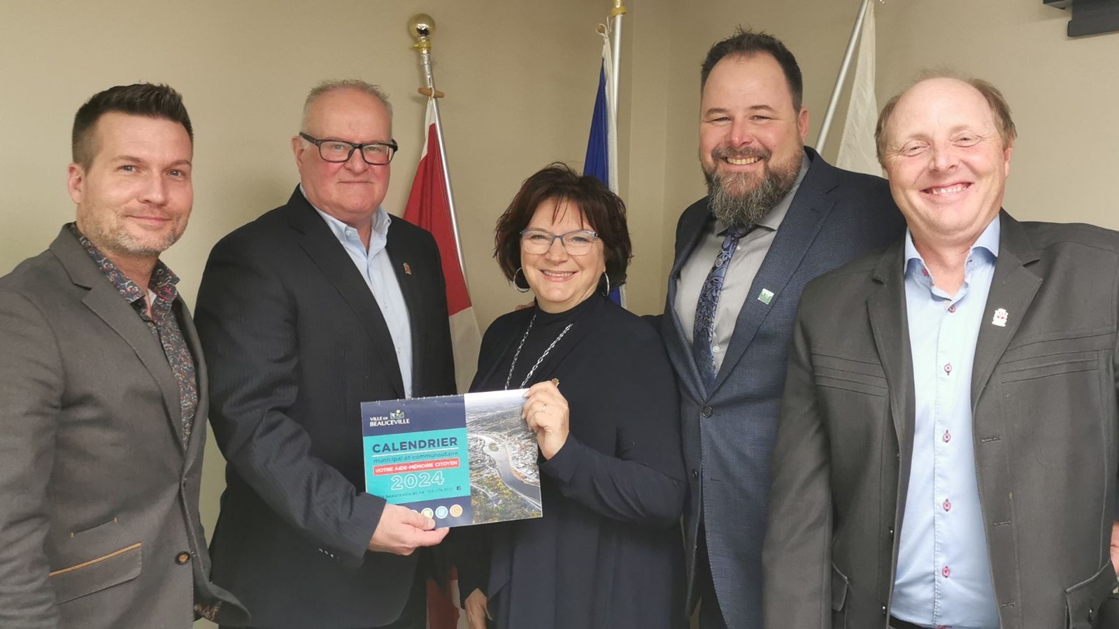 Le calendrier municipal 2024 de Beauceville sera distribué par la poste au cours des prochains jours.