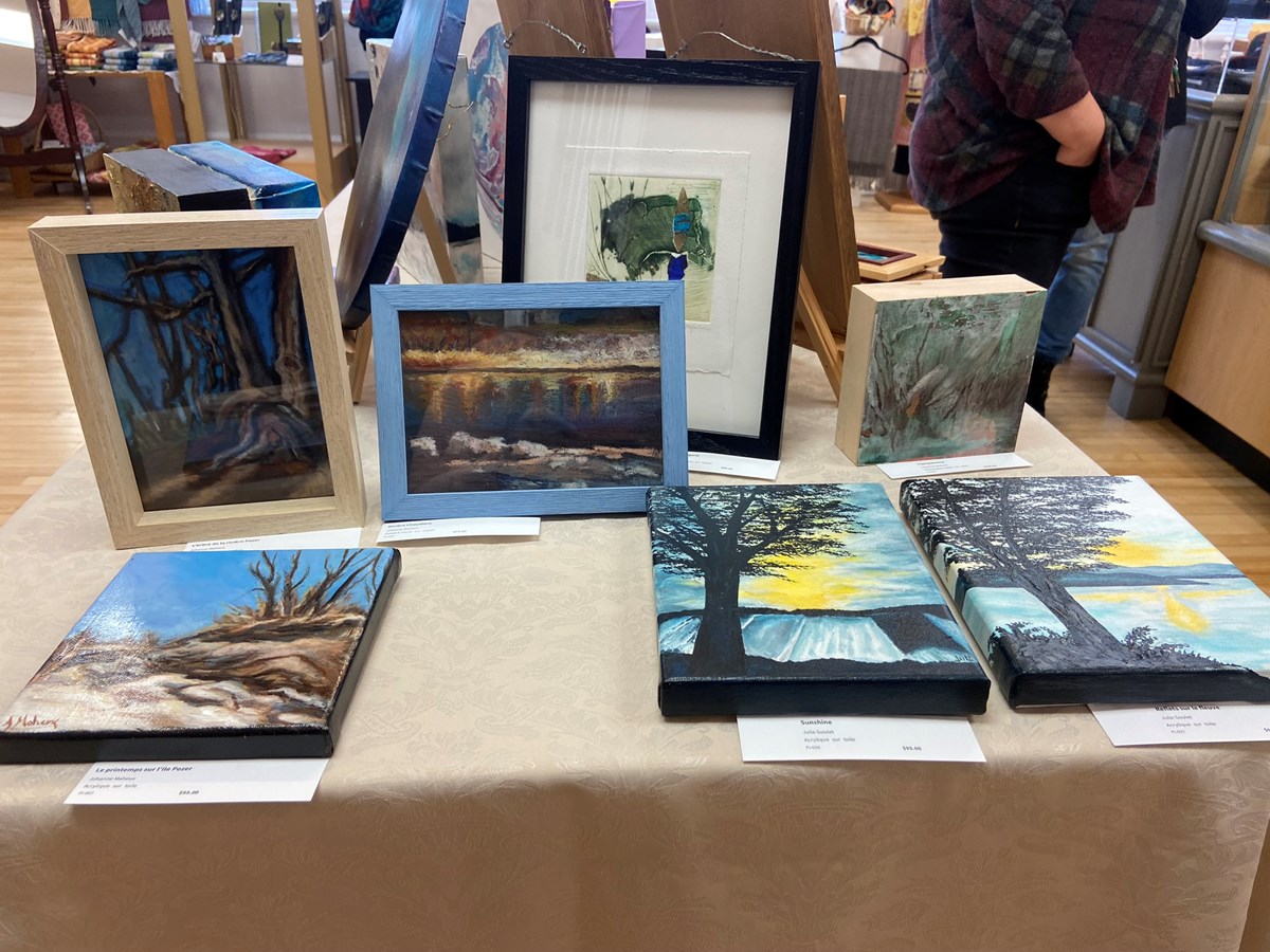Artistes et Artisans de Beauce organise une vente d'oeuvres d'art avant Noël