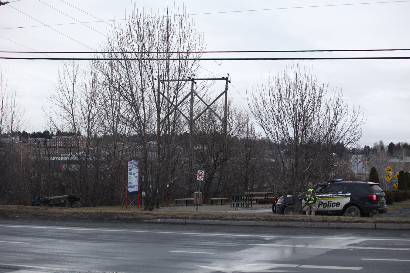 Une sortie de route fait un blessé à Saint-Georges