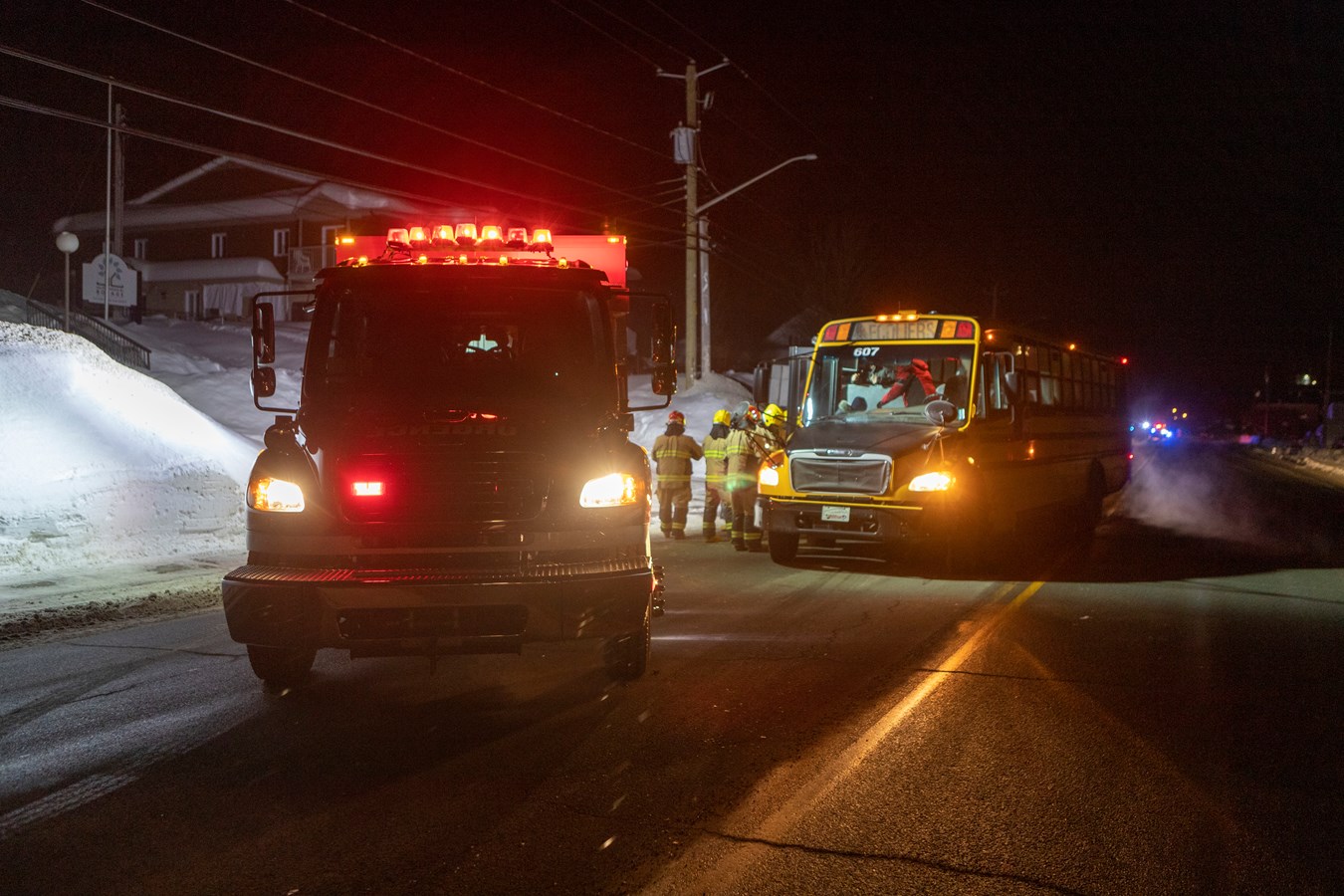 Trois interventions des pompiers en moins de 12 h en Beauce
