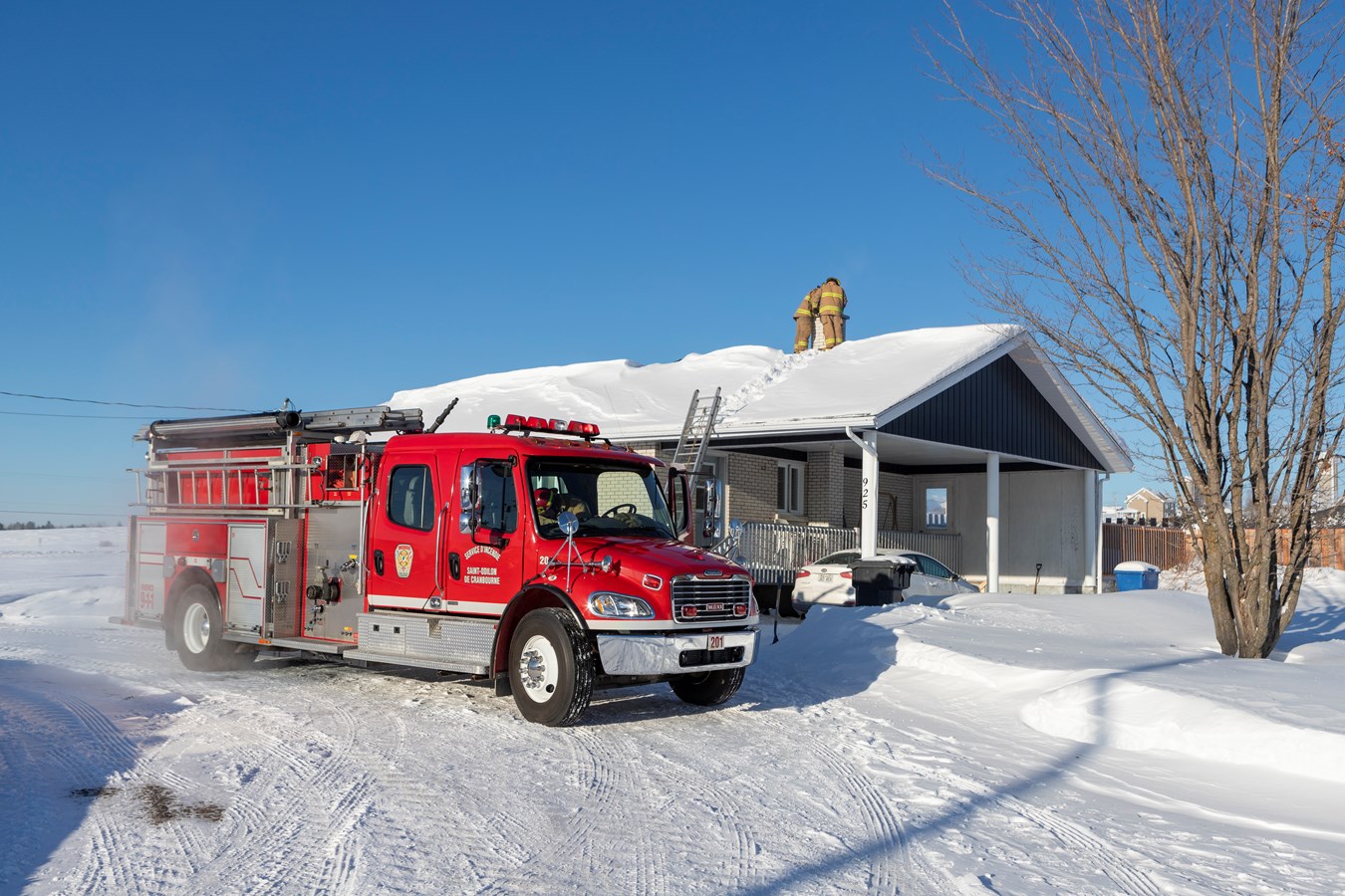 Trois interventions des pompiers en moins de 12 h en Beauce