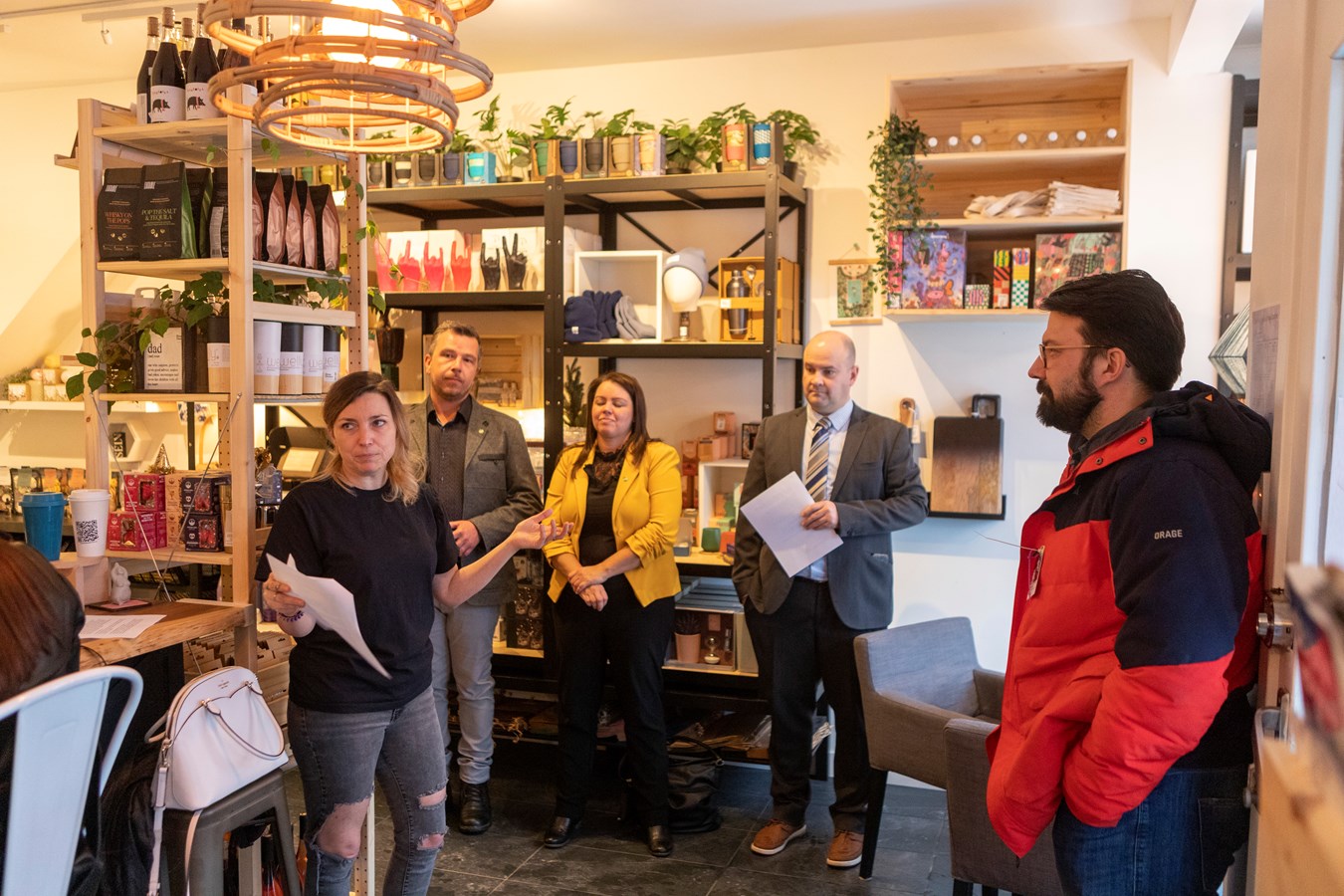 Un café-boutique ouvre sur la 1re Avenue à Saint-Georges