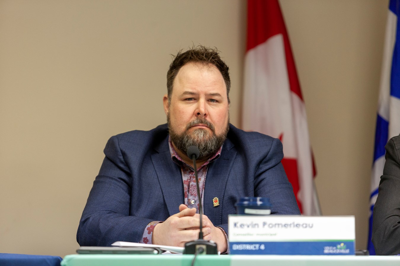 Kevin Pomerleau, Conseiller District 4