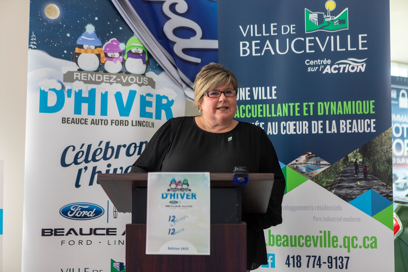 Caroline Pépin, Responsable de la culture et de la vie communautaire à la ville de Beauceville
