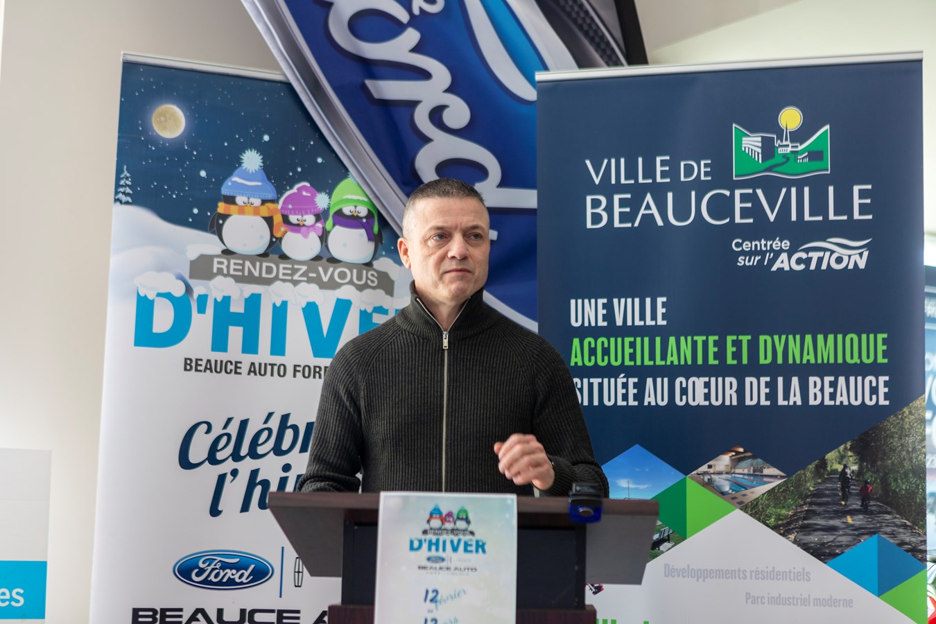 Serge Vallée, Directeur général de la ville de Beauceville