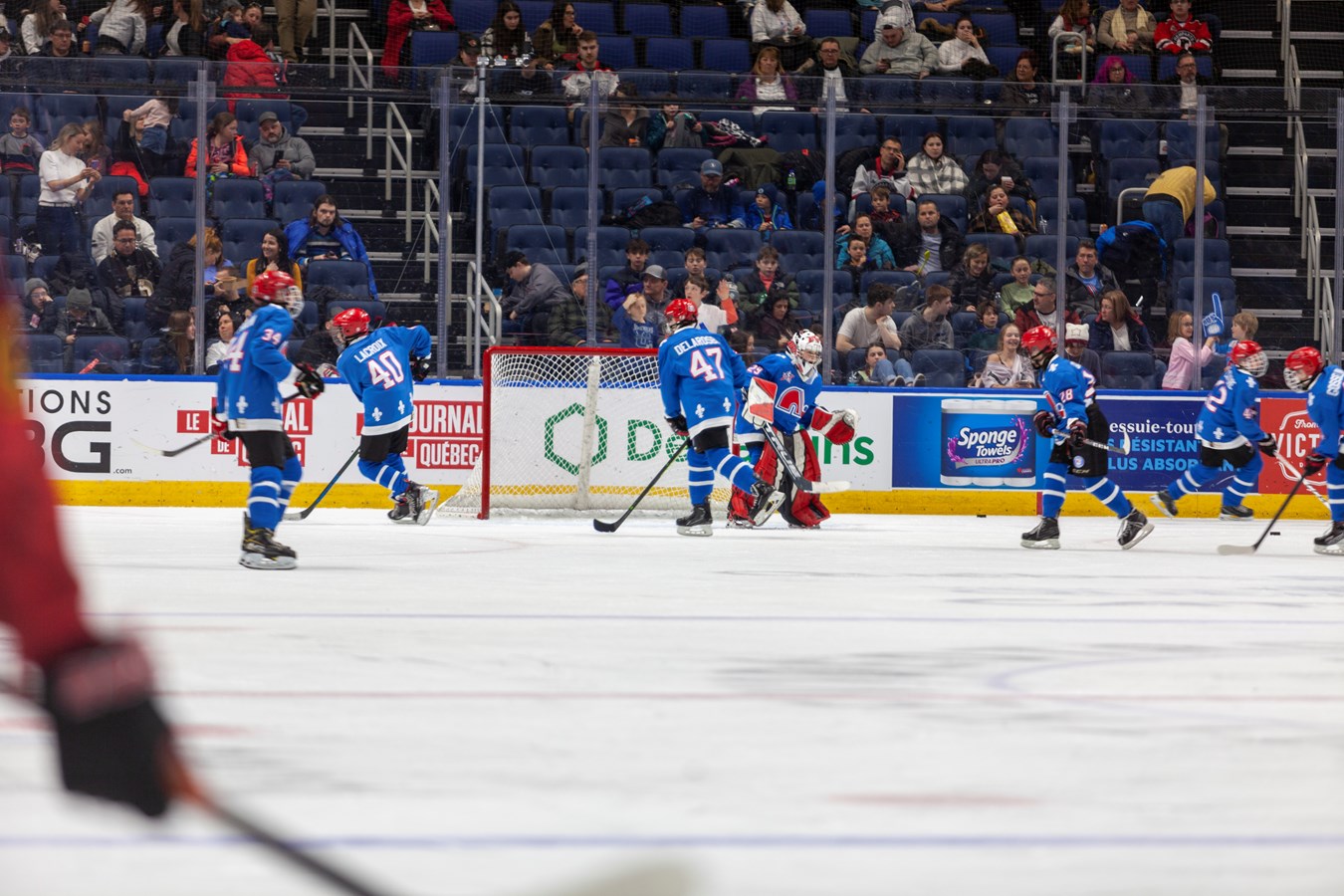 Les Petits Nordiques gagnent leur première partie