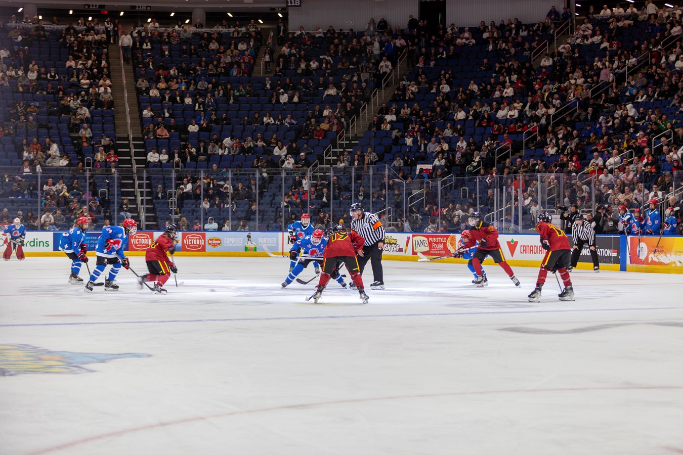 Les Petits Nordiques gagnent leur première partie