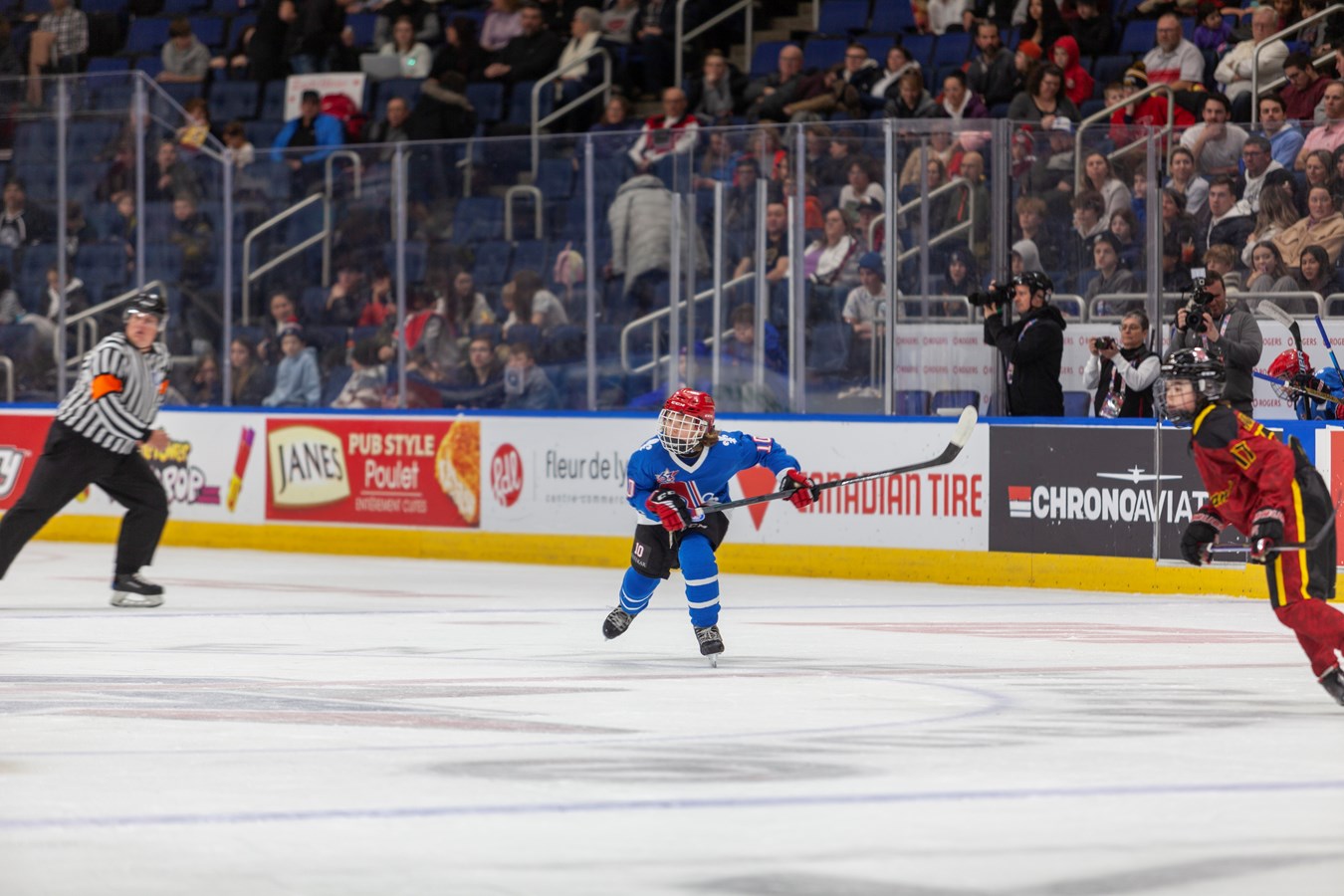 Les Petits Nordiques gagnent leur première partie