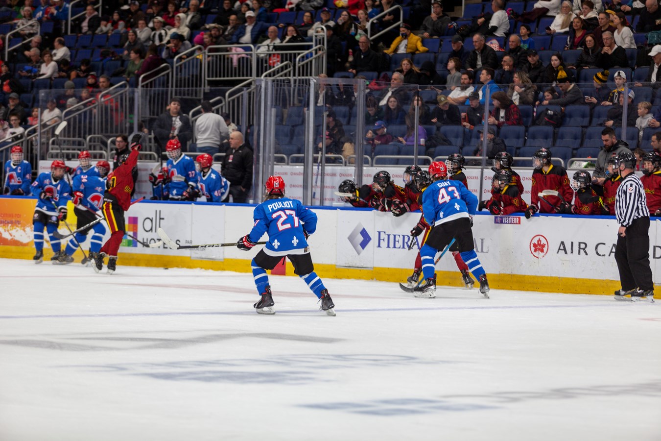 Les Petits Nordiques gagnent leur première partie