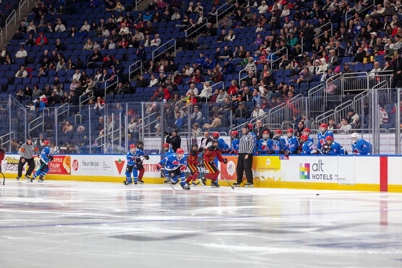 Les Petits Nordiques gagnent leur première partie