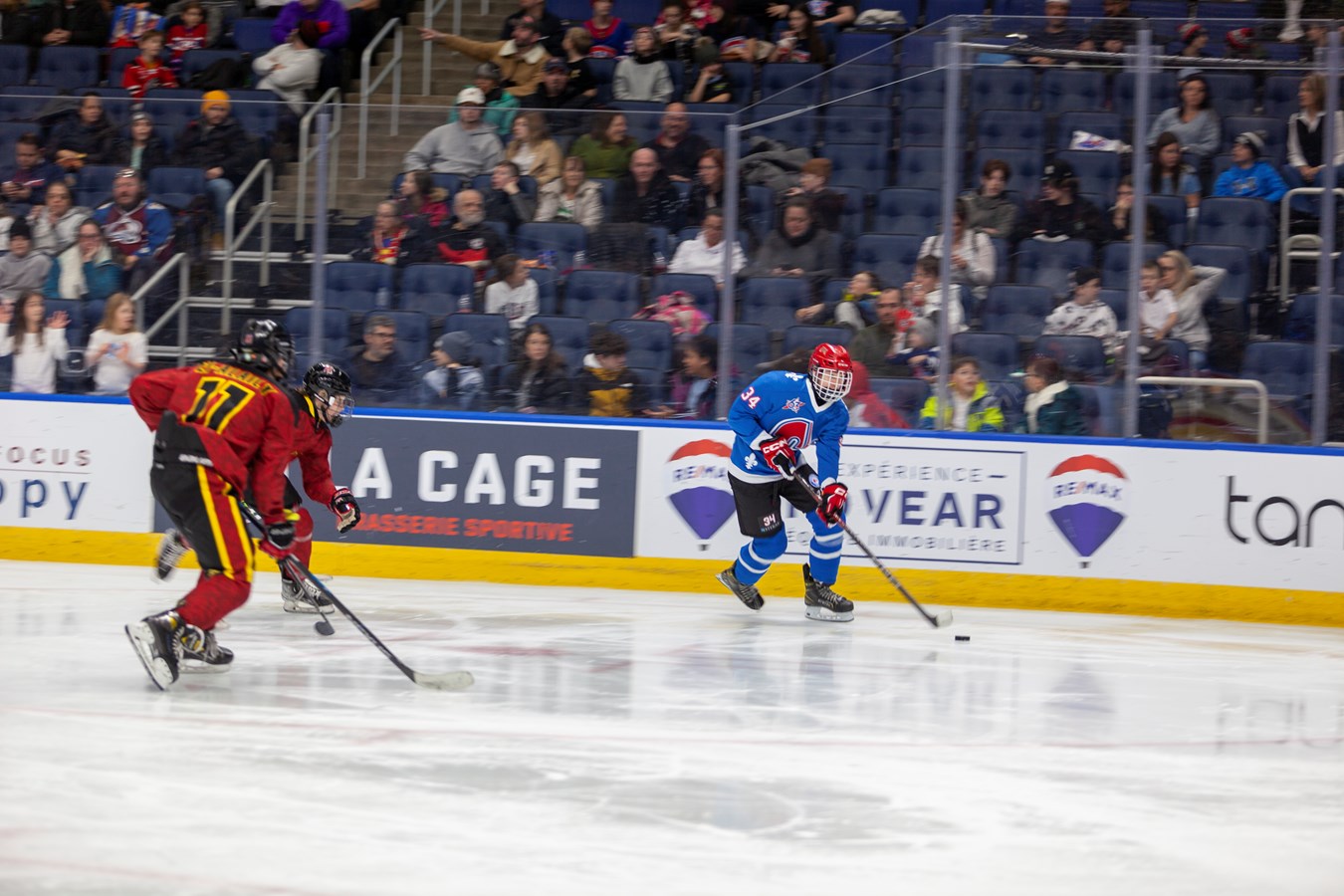 Les Petits Nordiques gagnent leur première partie