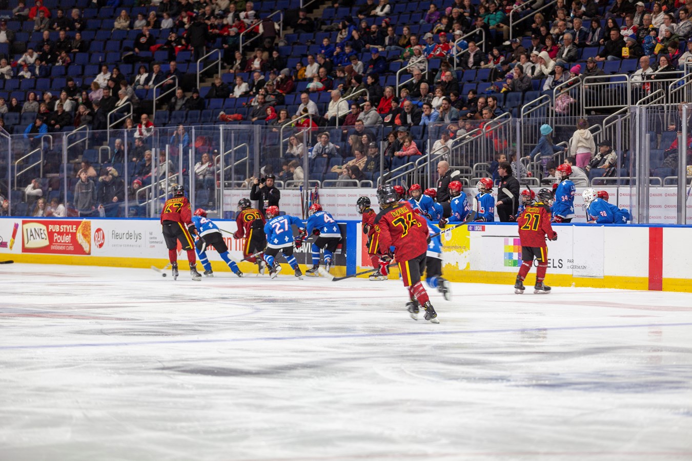 Les Petits Nordiques gagnent leur première partie
