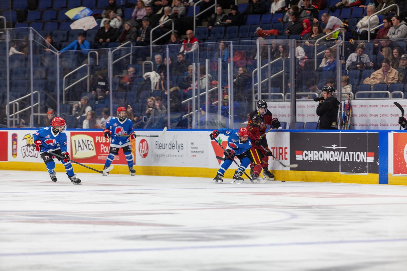 Les Petits Nordiques gagnent leur première partie