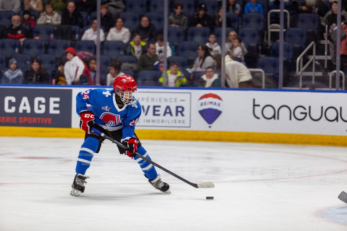 Les Petits Nordiques gagnent leur première partie