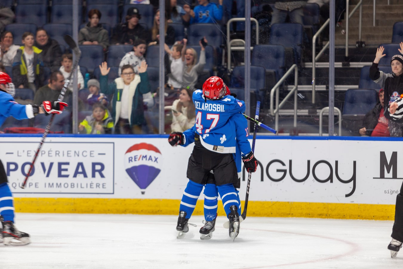 Les Petits Nordiques gagnent leur première partie