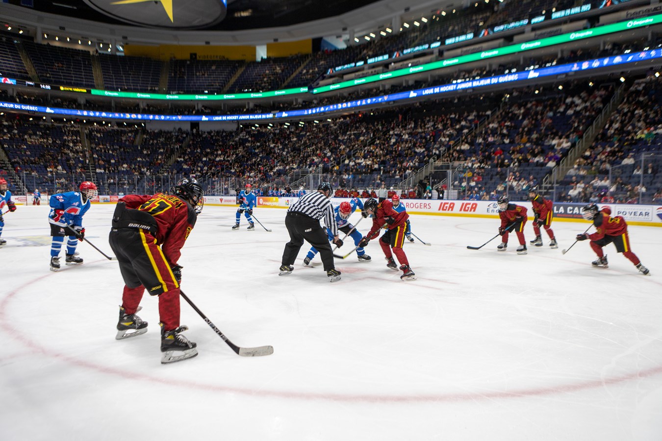 Les Petits Nordiques gagnent leur première partie