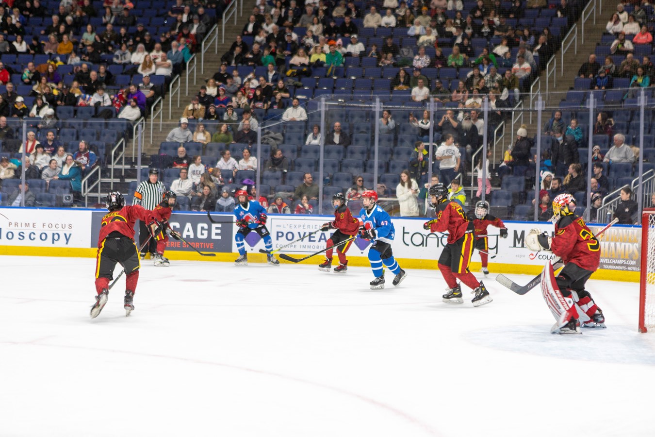 Les Petits Nordiques gagnent leur première partie