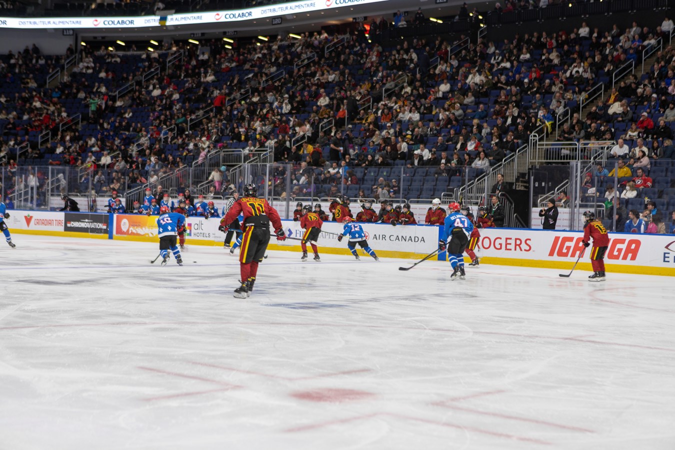 Les Petits Nordiques gagnent leur première partie