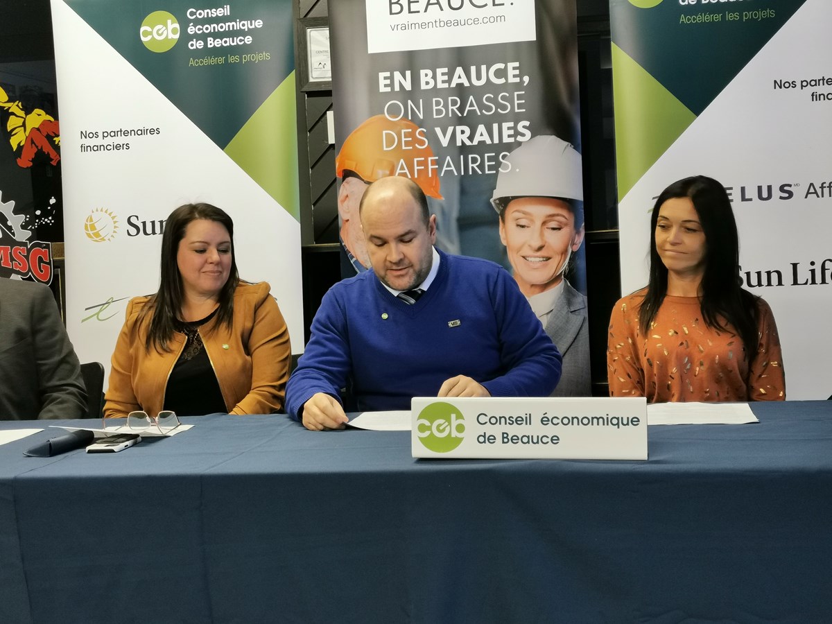 Luc Paquet, président du CEB