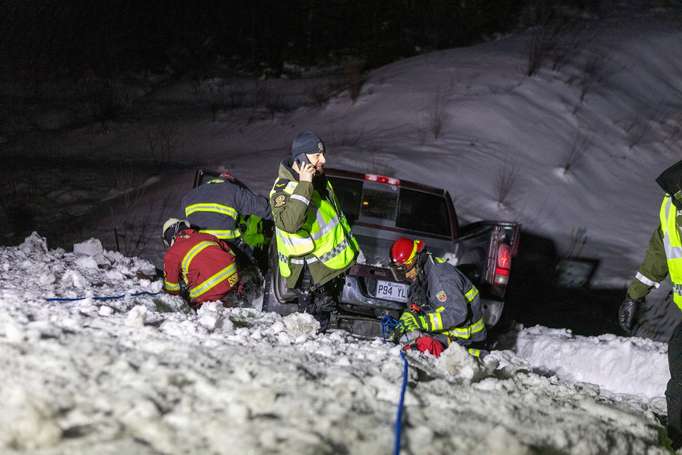 Une sortie de route a eu lieu la nuit dernière sur l'A73 Nord