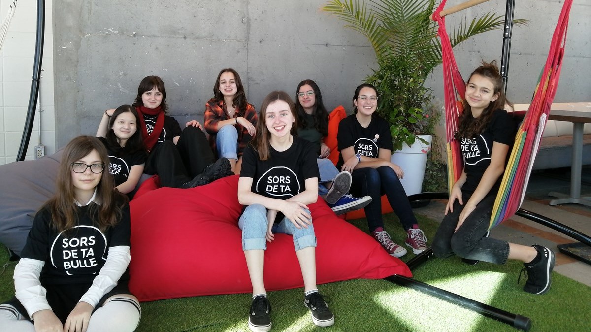 Dix jeunes impliqués, de la première à la quatrième année du secondaire