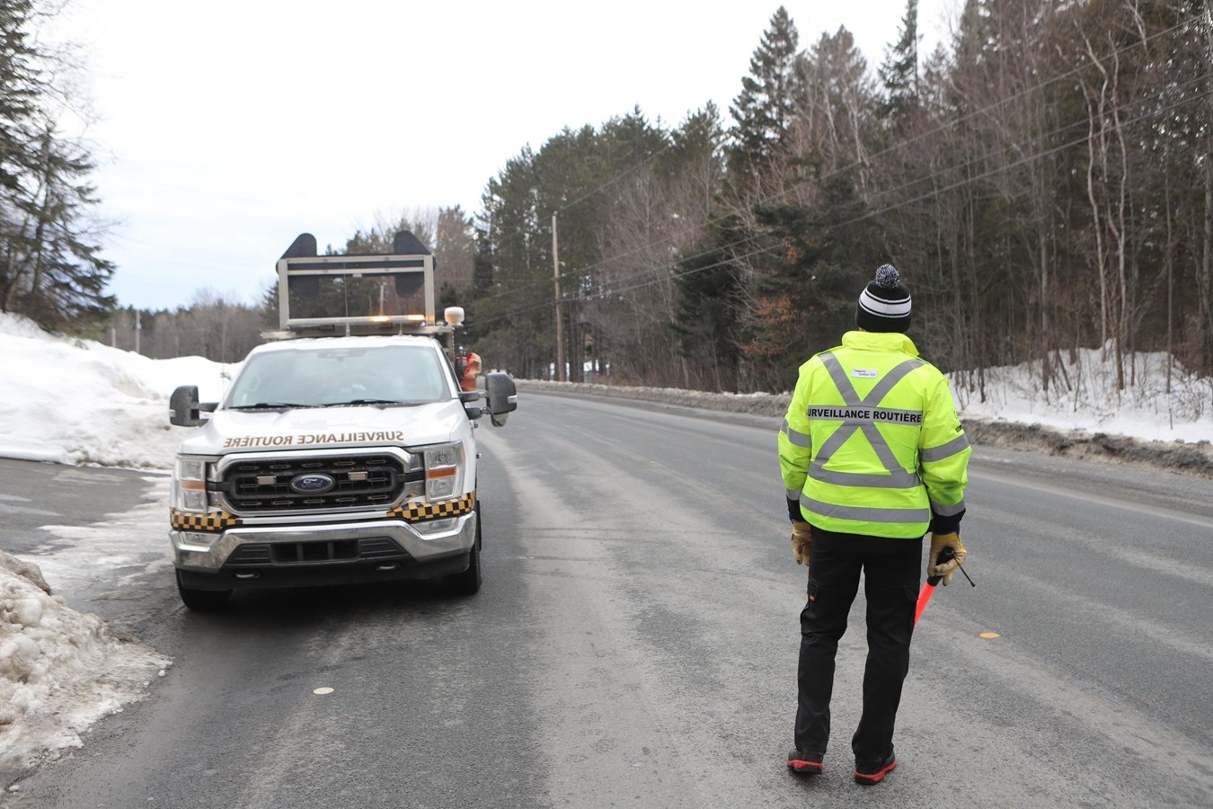 La sortie route d'un véhicule lourd perturbe la circulation sur la route 204