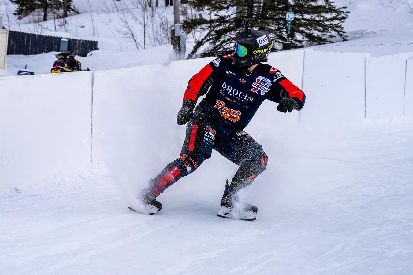 Un athlète beauceron double médaillé en Ice Cross Downhill